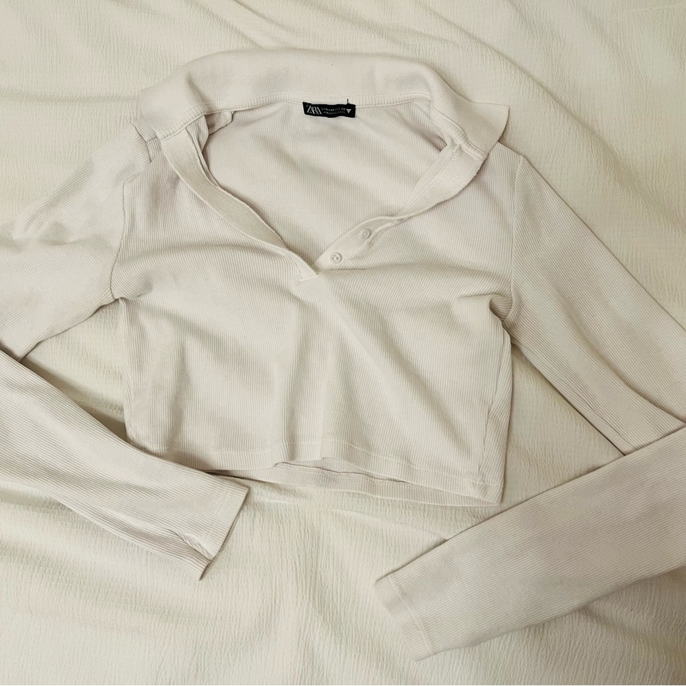 ZARA cropped t-shirt!